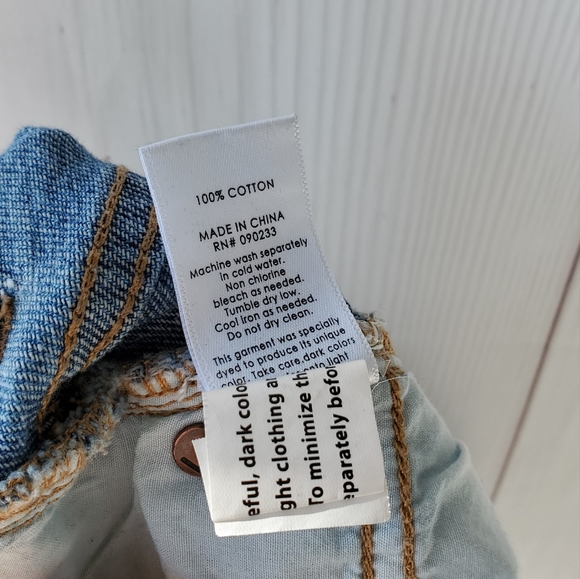 Pacsun denim distressed mini skirt - Picture 10 of 12